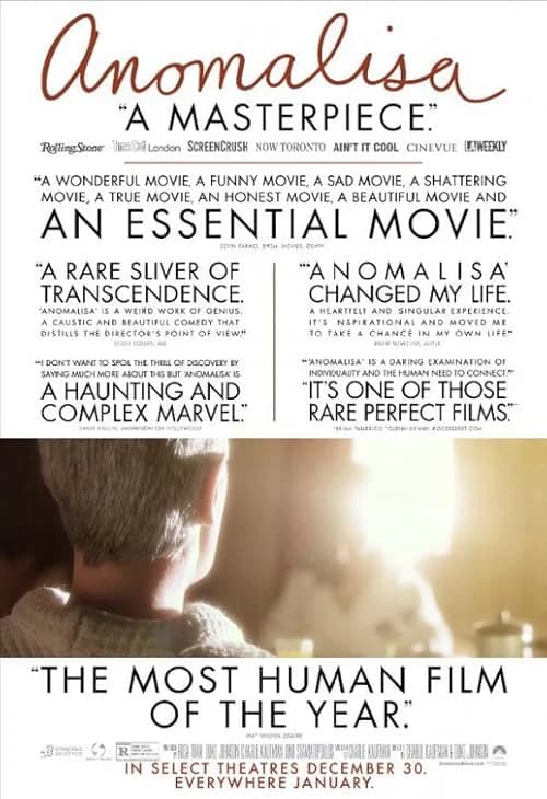 Anomalisa film posteri