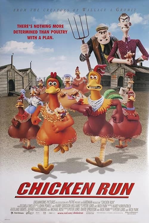 Chicken Run film posteri