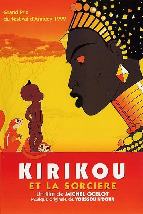 Kirikou and the Sorceress film posteri