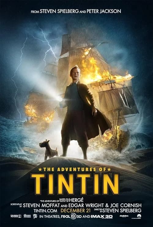 The Adventures of Tintin film posteri